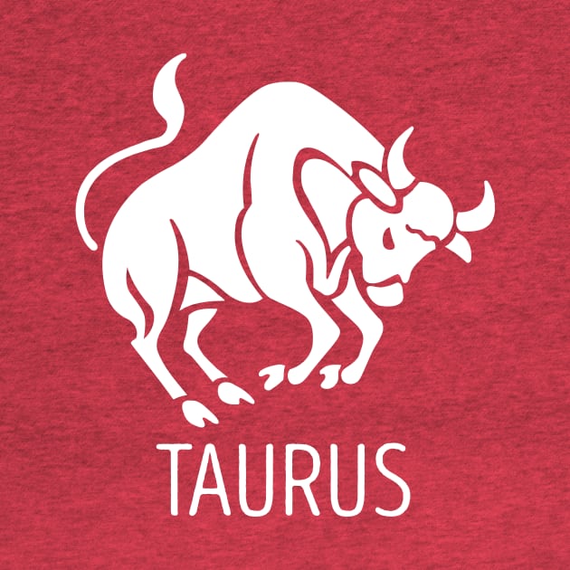 Astrological Zodiac Tee Shirts - Taurus the Bull by Nonstop Shirts